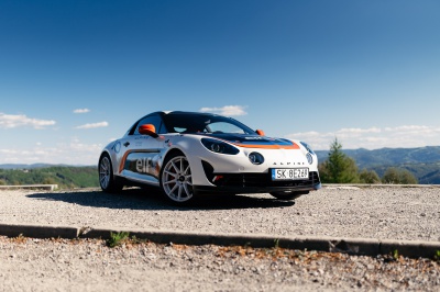 Alpine japan racing wheels details