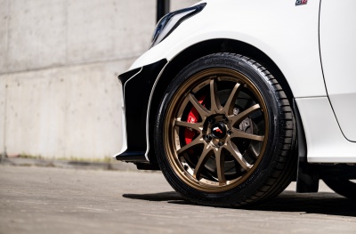 Toyota japan racing rim details
