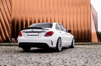 Mercedes-Benz Silver Machined Face