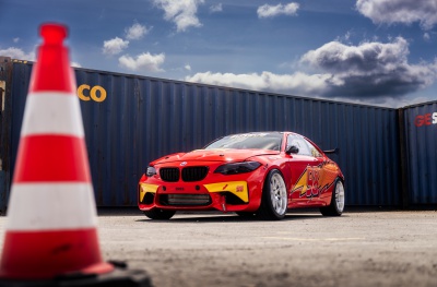 BMW Silver Machined Lip