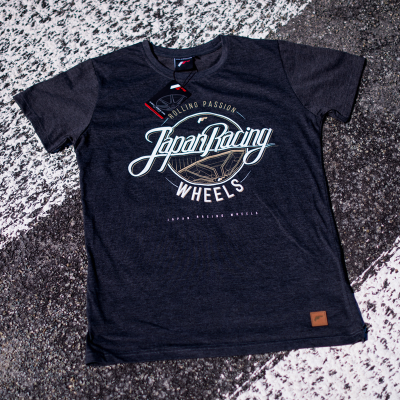 JR Men's T-Shirt Rolling DarkGray Size M