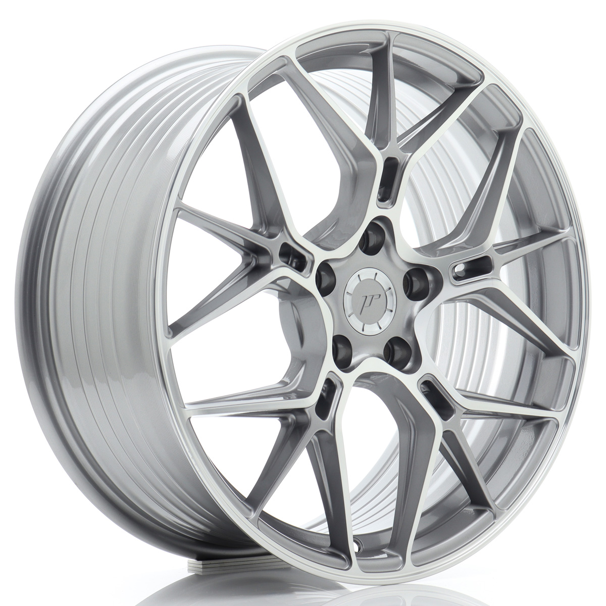 JR Wheels JR51 18x8 ET45 5x112 Titanium Machined Face