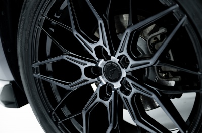 Cupra Gloss Black Machined Face