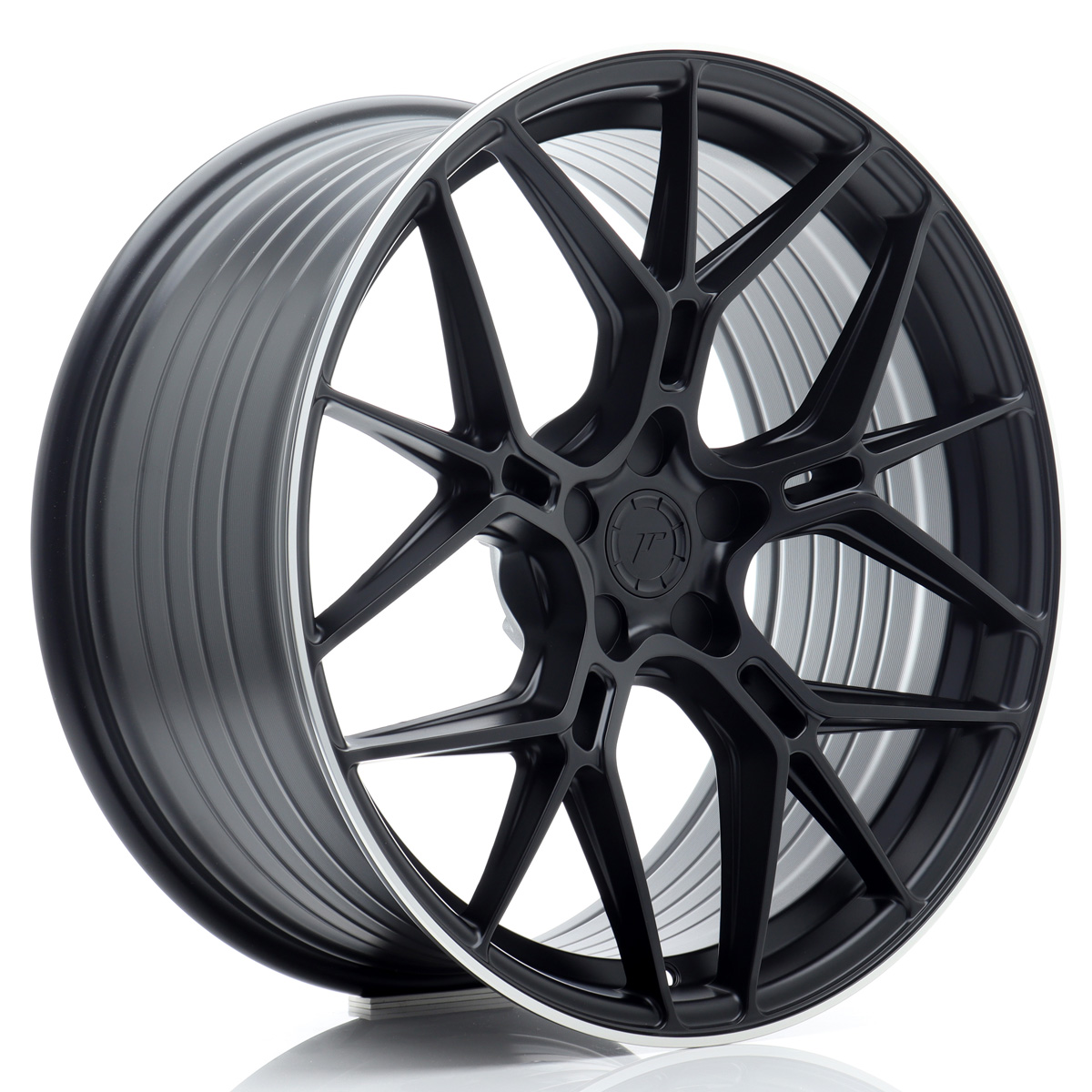 JR Wheels JR51 20x9,5 ET20-40 5H BLANK Satin Black w/ Machined Lip