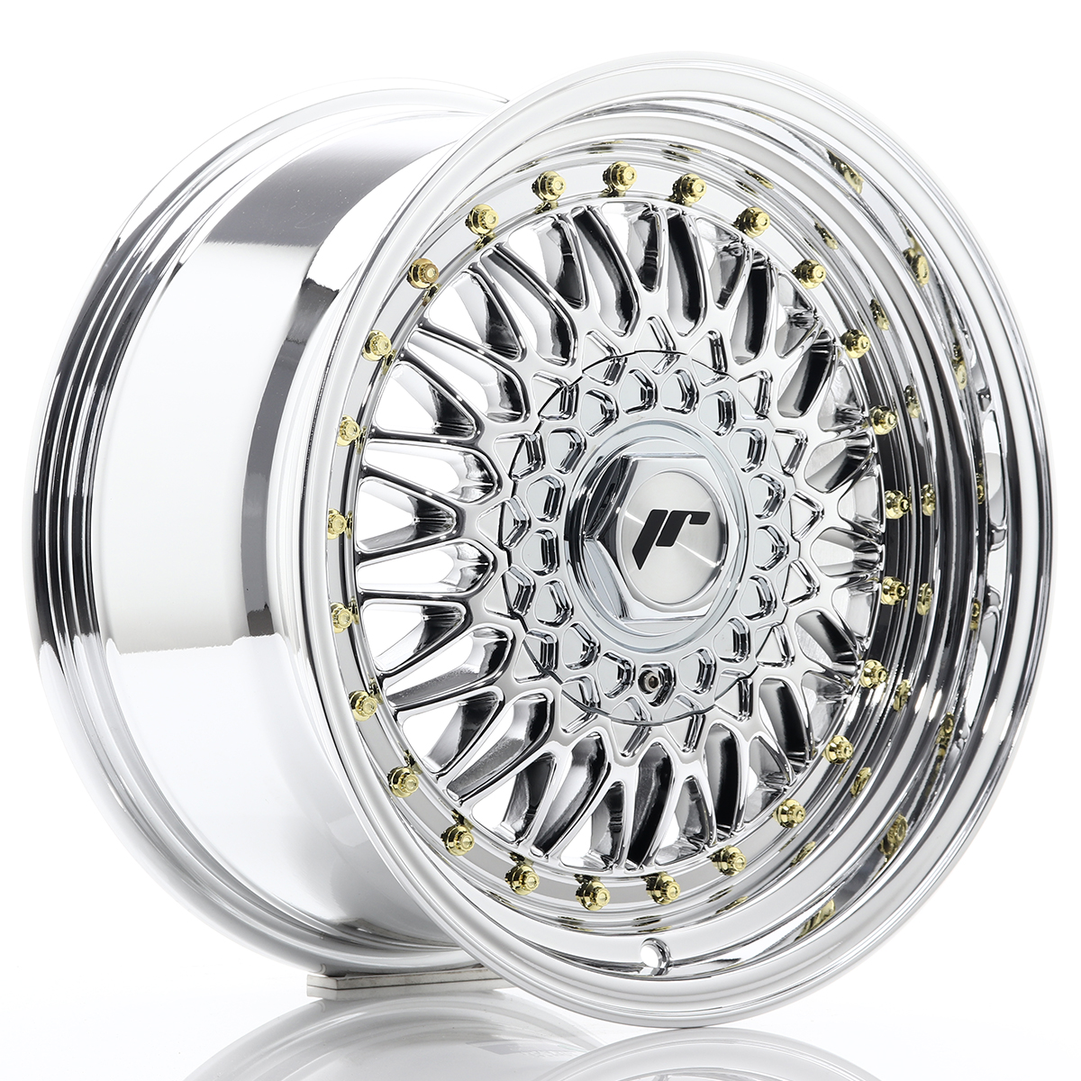 JR Wheels JR9 16x8 ET25 BLANK Chrome