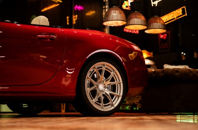 Mercedes-Benz japan racing rim details