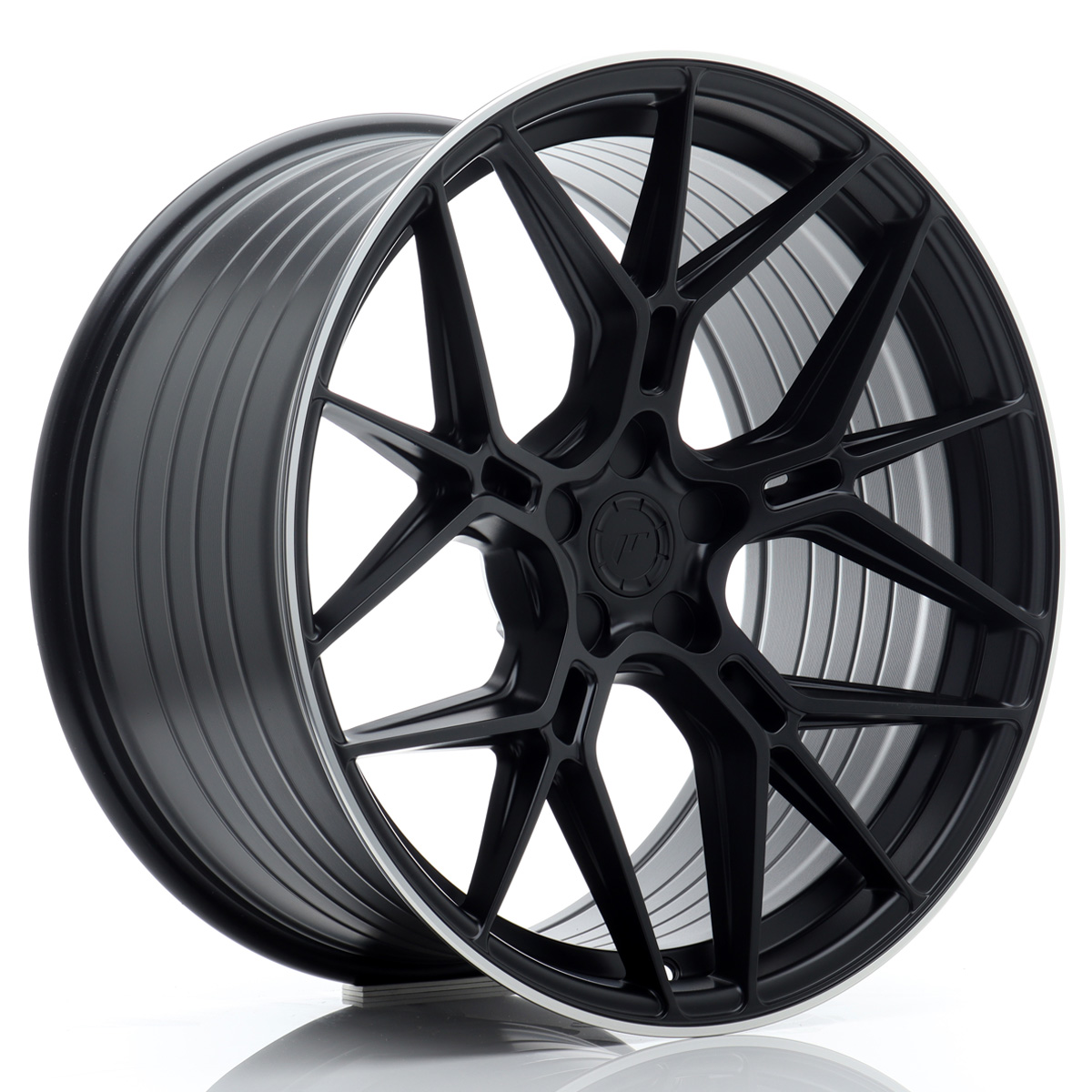 JR Wheels JR51 20x10,5 ET15-35 5H BLANK Satin Black w/ Machined Lip