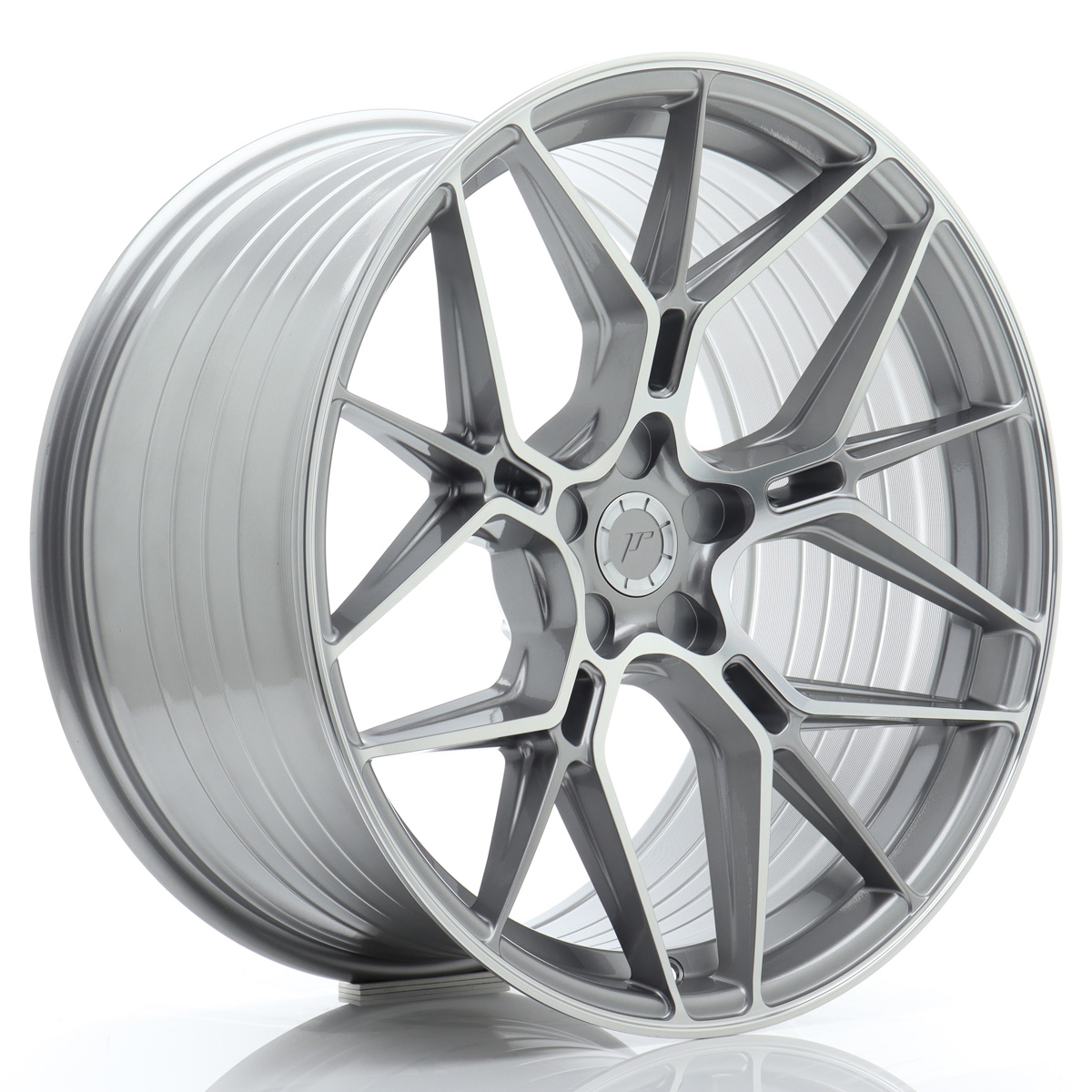JR Wheels JR51 20x10,5 ET15-35 5H BLANK Titanium Machined Face