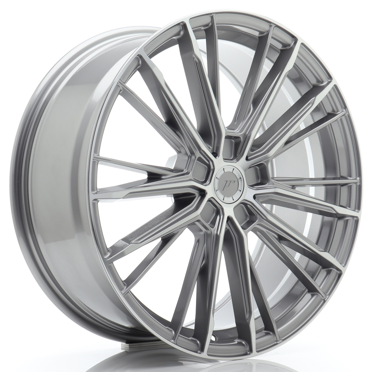 JR Wheels JR52 20x9 ET20-51 5H BLANK Titanium Machined Face