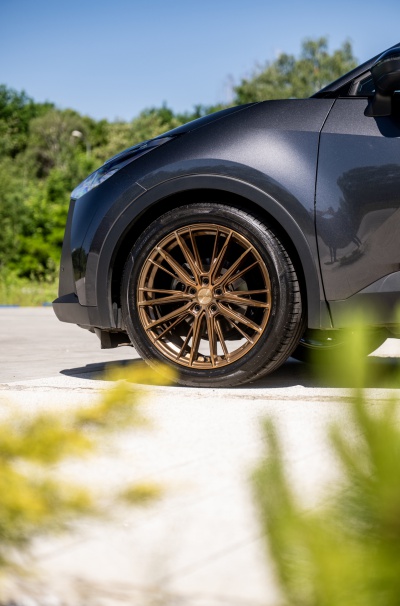 Toyota japan racing rim details