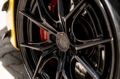 Mercedes-Benz japan racing rim details