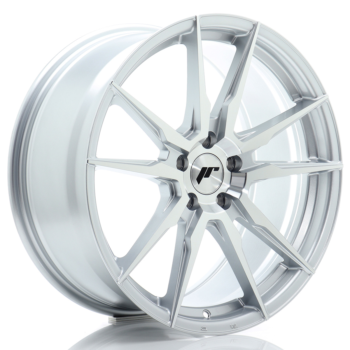 JR Wheels JR21 19x8,5 ET31 5x112 Silver Machined Face