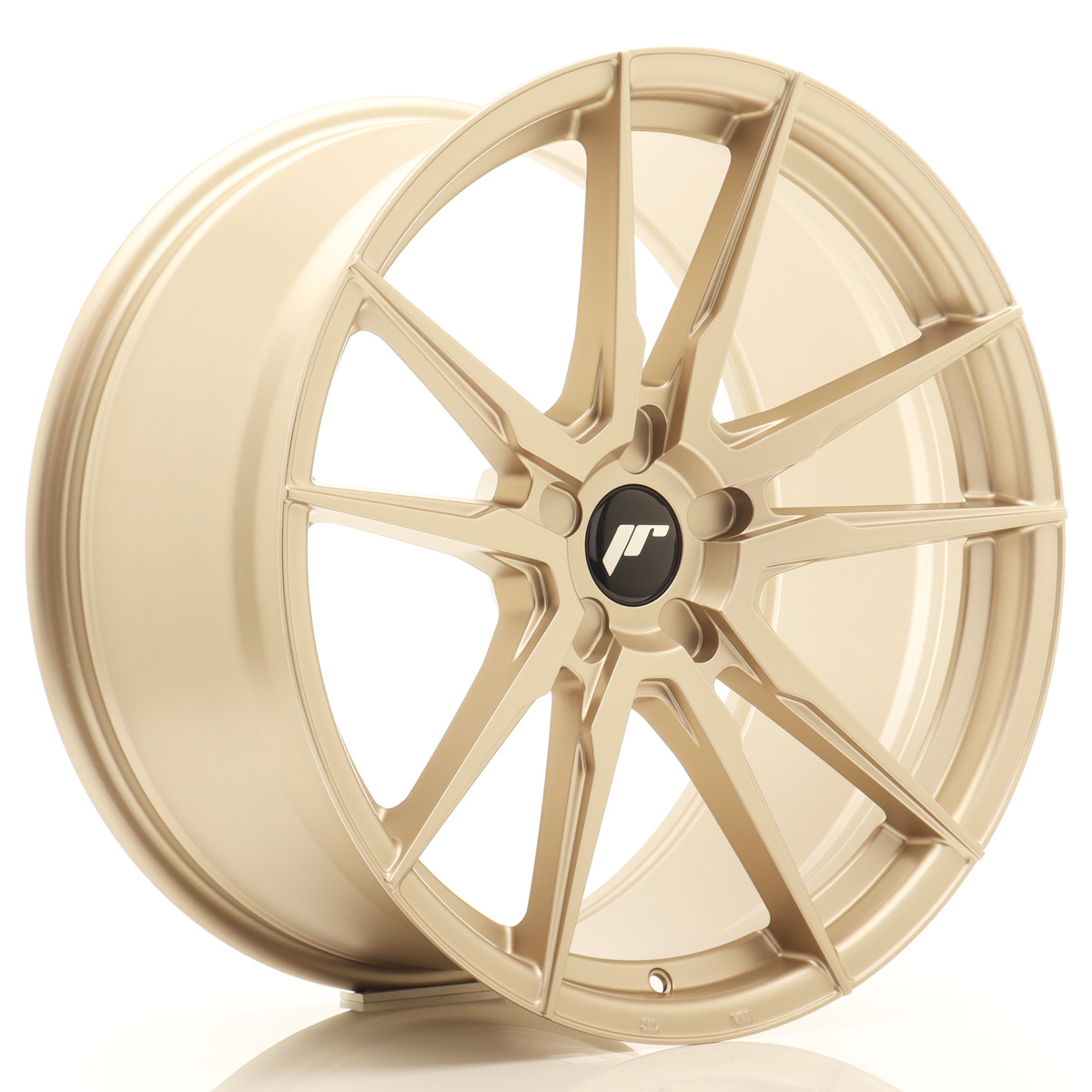 JR Wheels JR21 20x9 ET20-35 5H BLANK Frozen Gold